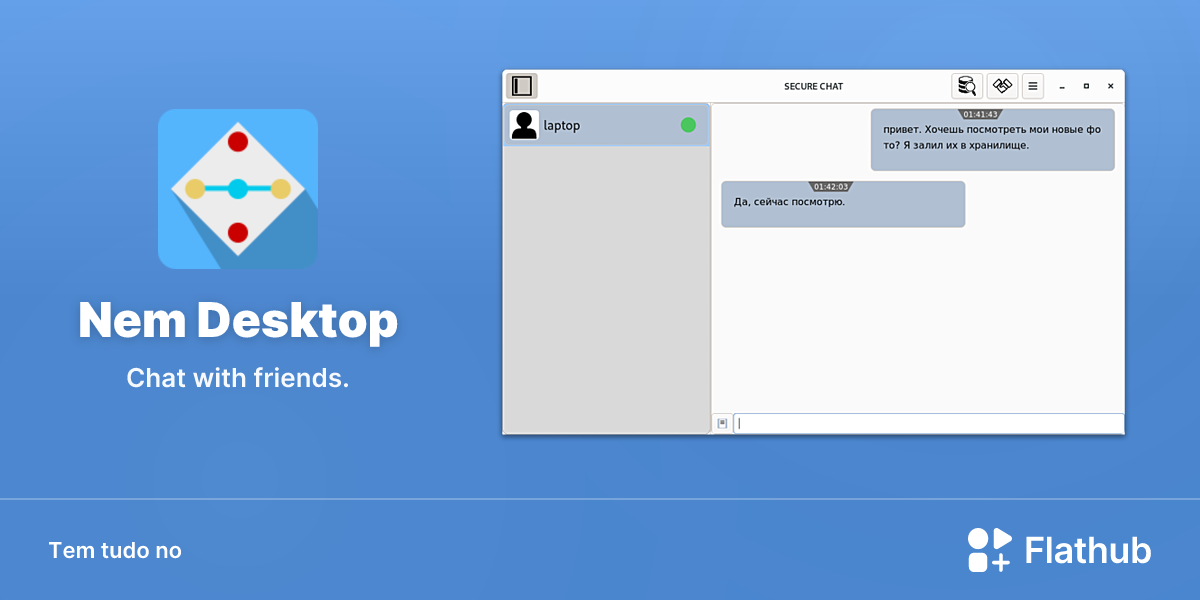 Instalar nem desktop no linux flathub