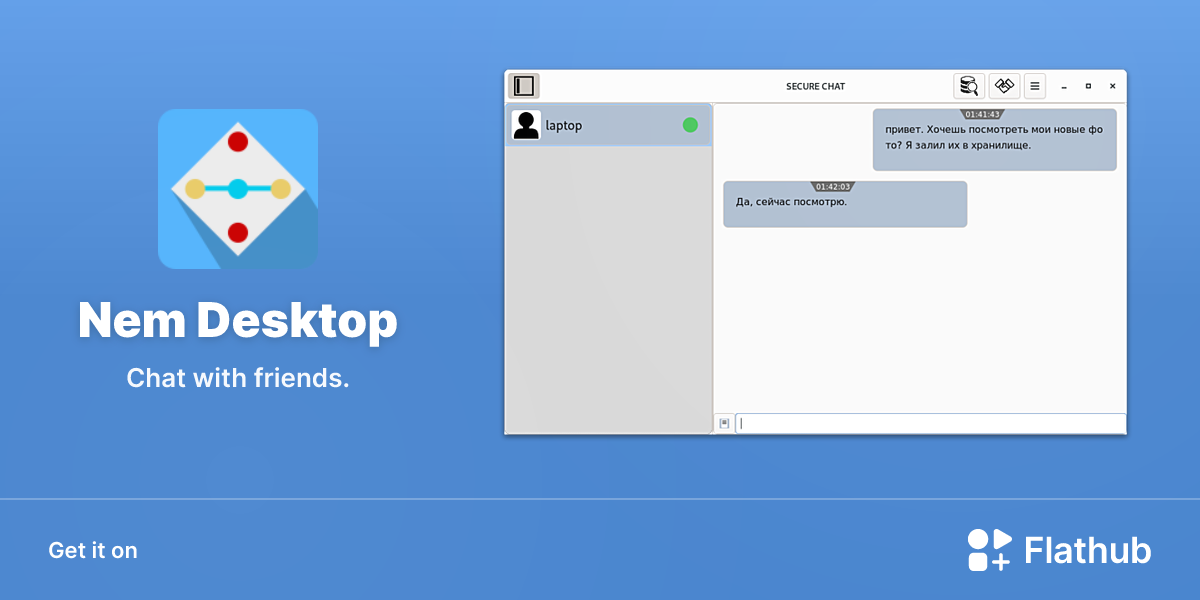 Install Nem Desktop on Linux | Flathub