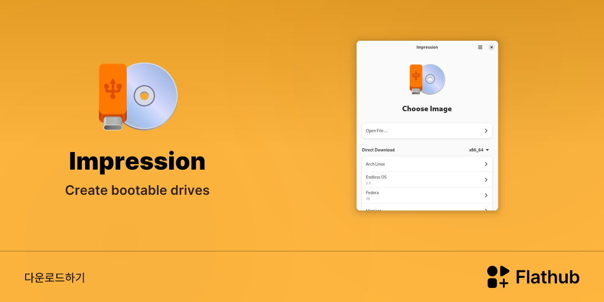 Install Impression on Linux | Flathub