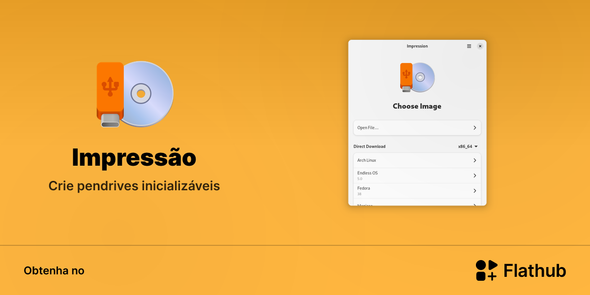 Instalar Impressão no Linux | Flathub