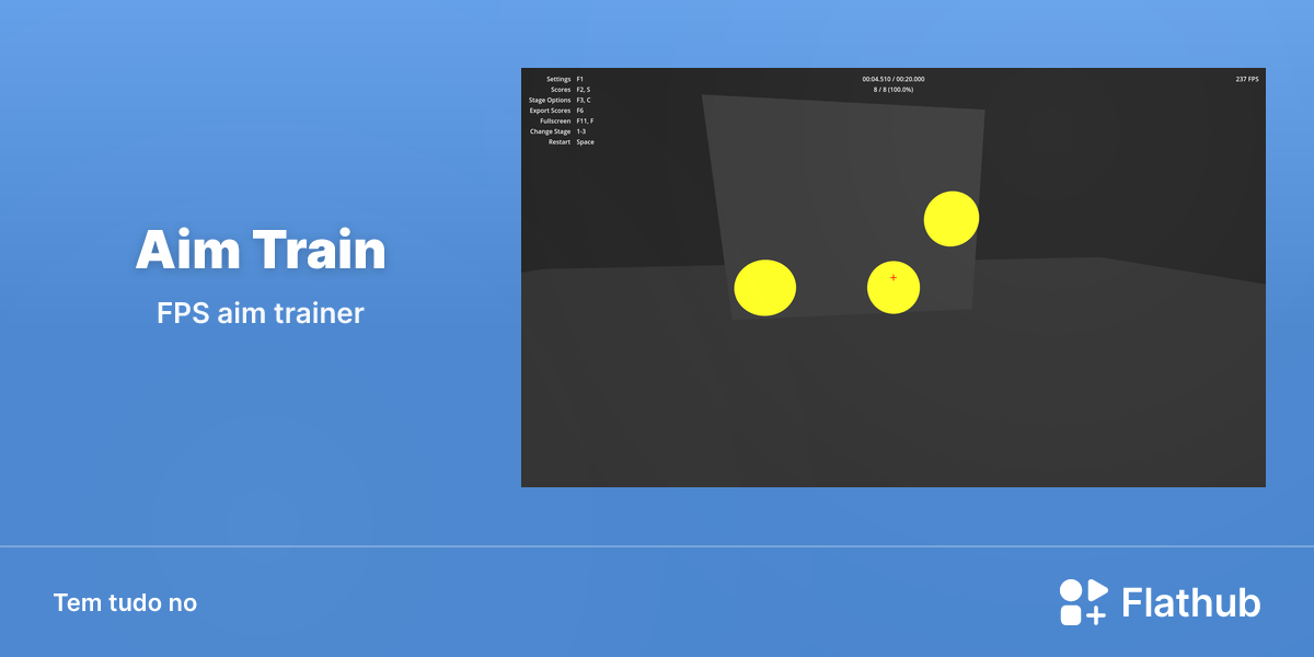Instalar Aim Train no Linux | Flathub