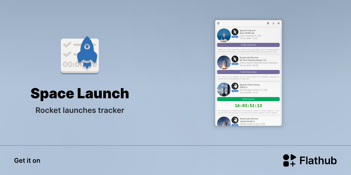 Install Space Launch on Linux | Flathub