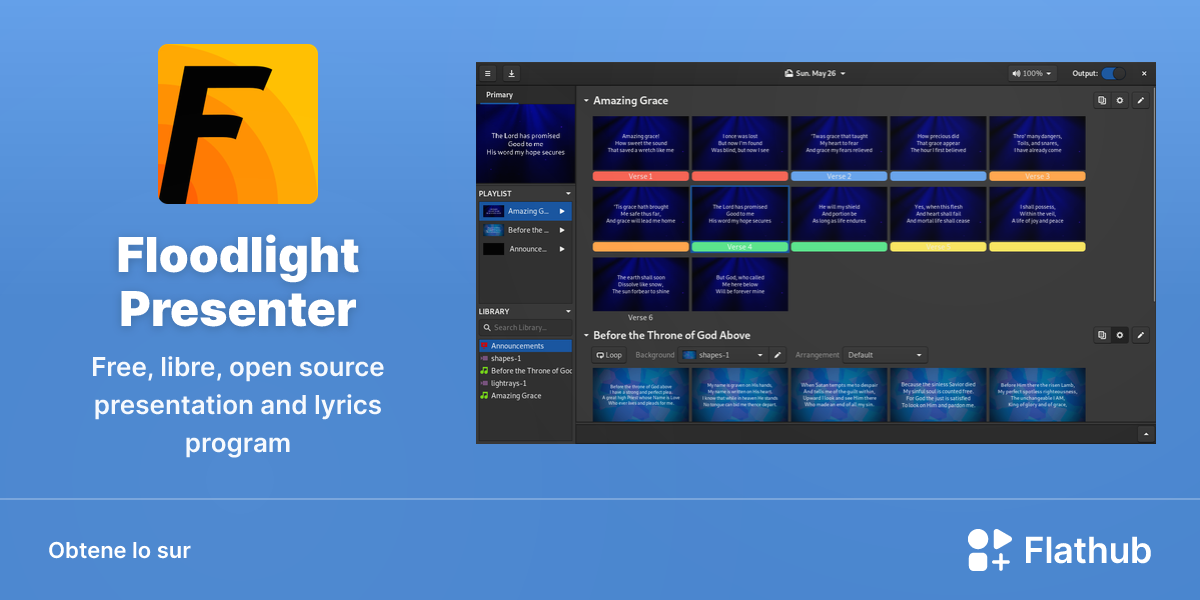 Installar Floodlight Presenter sur Linux | Flathub