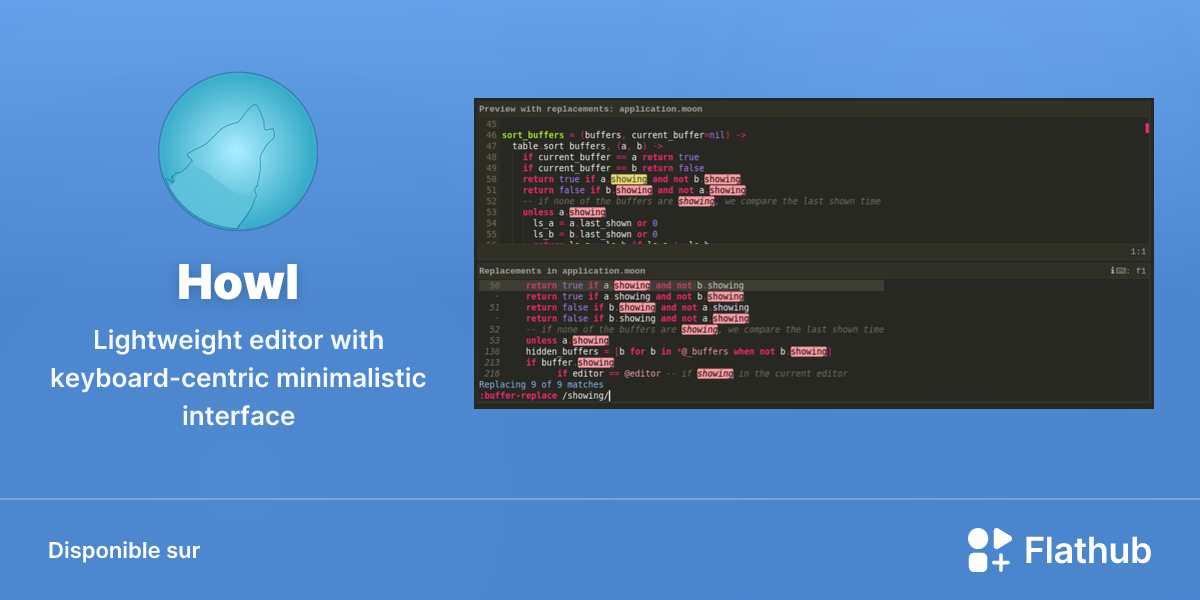 Installer Howl sur Linux | Flathub