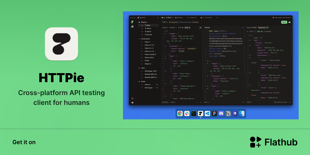 Install HTTPie on Linux | Flathub