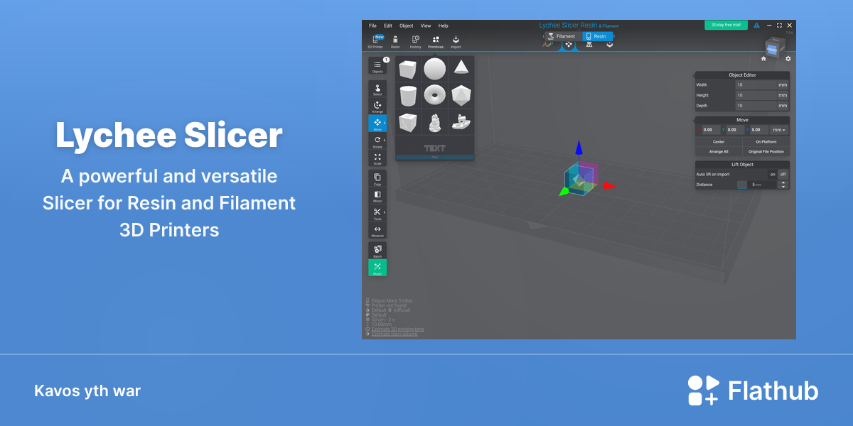 Lea Lychee Slicer war Linux | Flathub