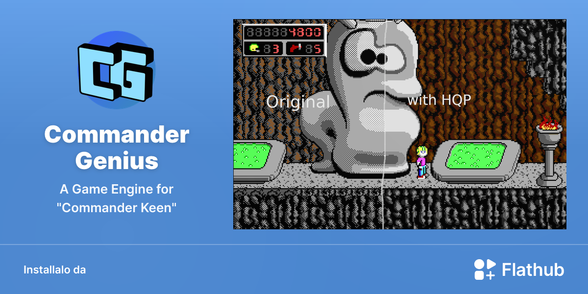 Installa Commander Genius su Linux | Flathub