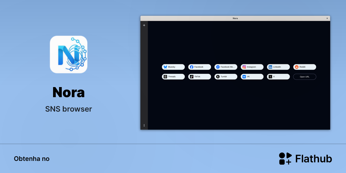 Instalar Nora no Linux | Flathub