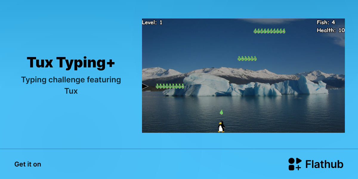 Install Tux Typing+ on Linux | Flathub