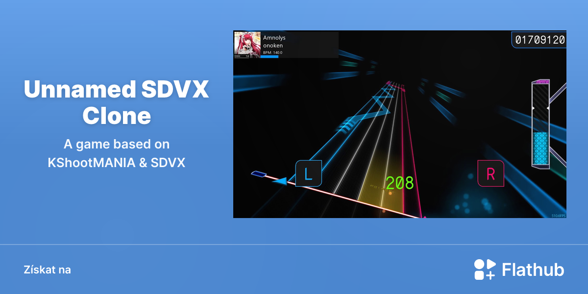 Nainstalovat aplikaci Unnamed SDVX Clone na Linux | Flathub