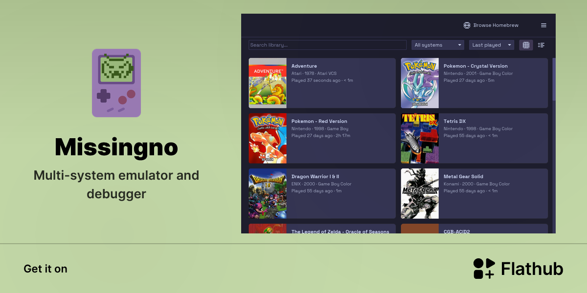 Install Missingno on Linux | Flathub