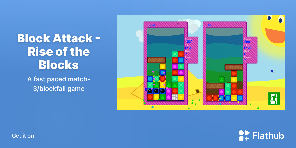 Install Block Attack - Rise of the Blocks on Linux | Flathub