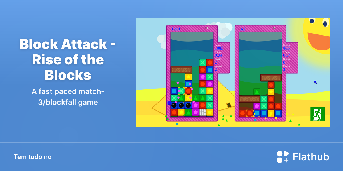 Instalar Block Attack - Rise of the Blocks no Linux | Flathub