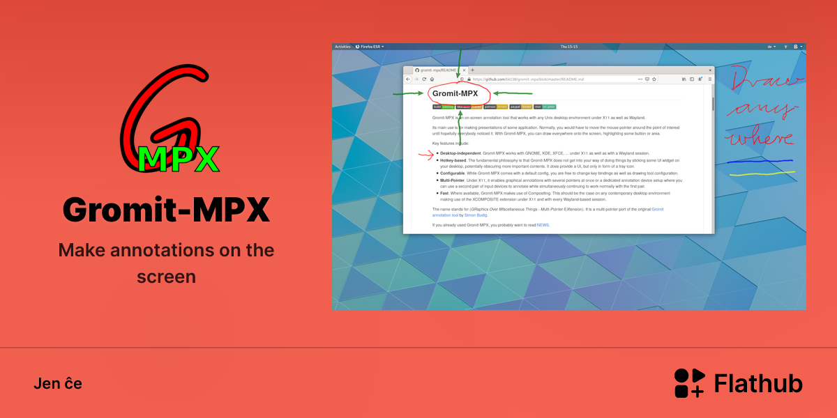 Instali Gromit-MPX sur Linux | Flathub