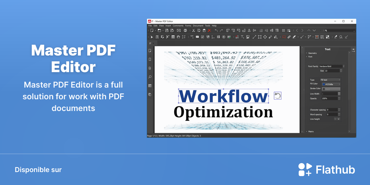 Installer Master PDF Editor sur Linux | Flathub