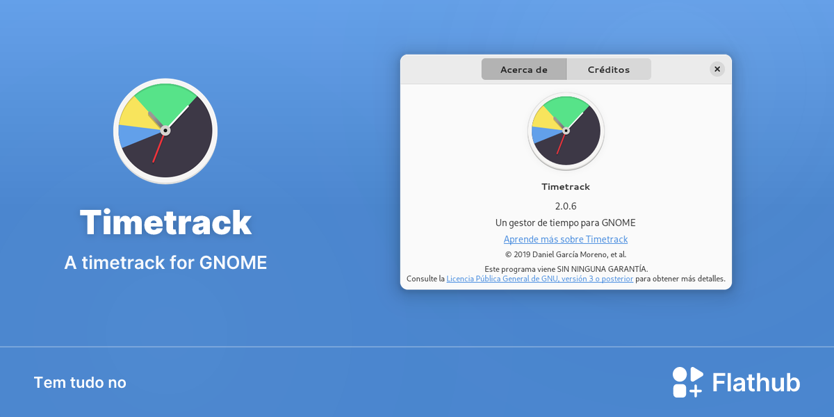 Instalar Timetrack no Linux | Flathub