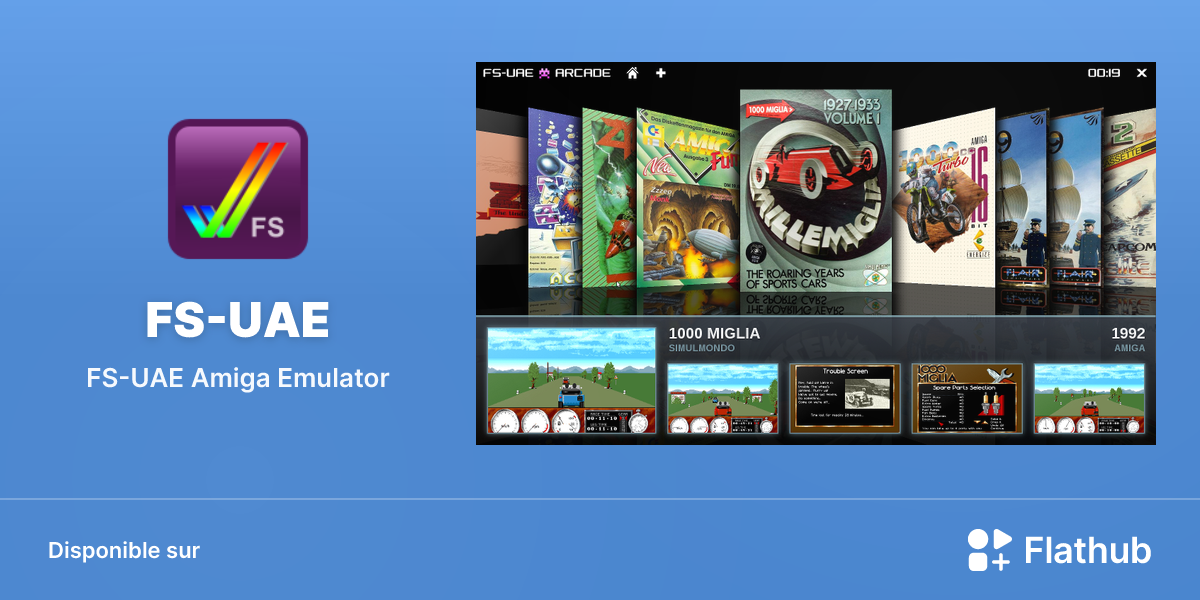 Installer FS-UAE sur Linux | Flathub