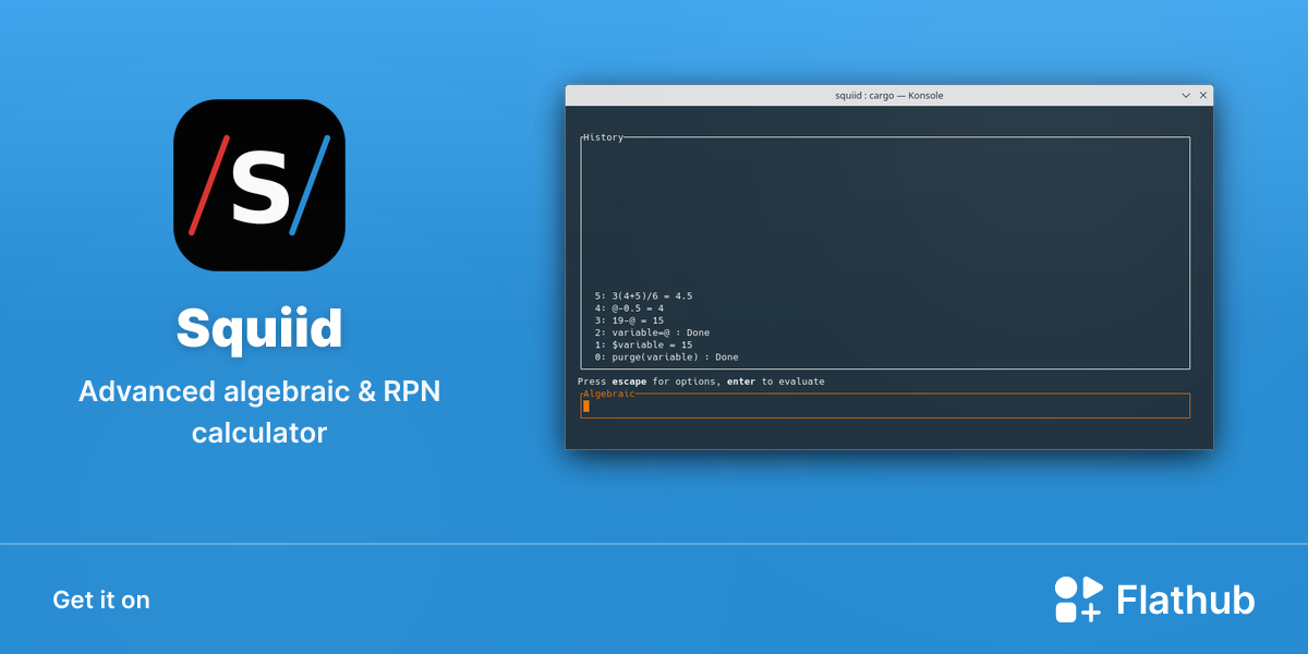 Install Squiid on Linux | Flathub