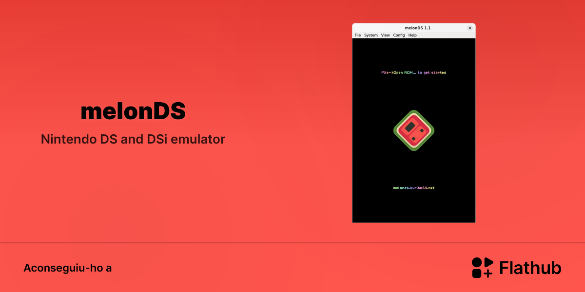 Instal·leu melonDS a Linux | Flathub