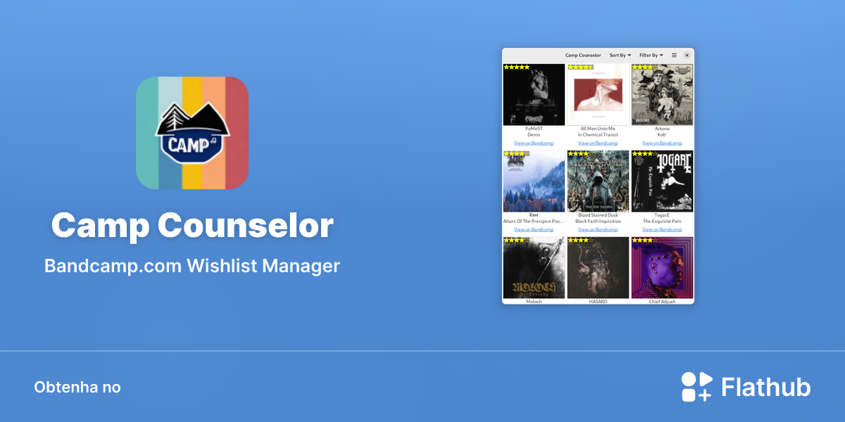 Instalar Camp Counselor no Linux | Flathub