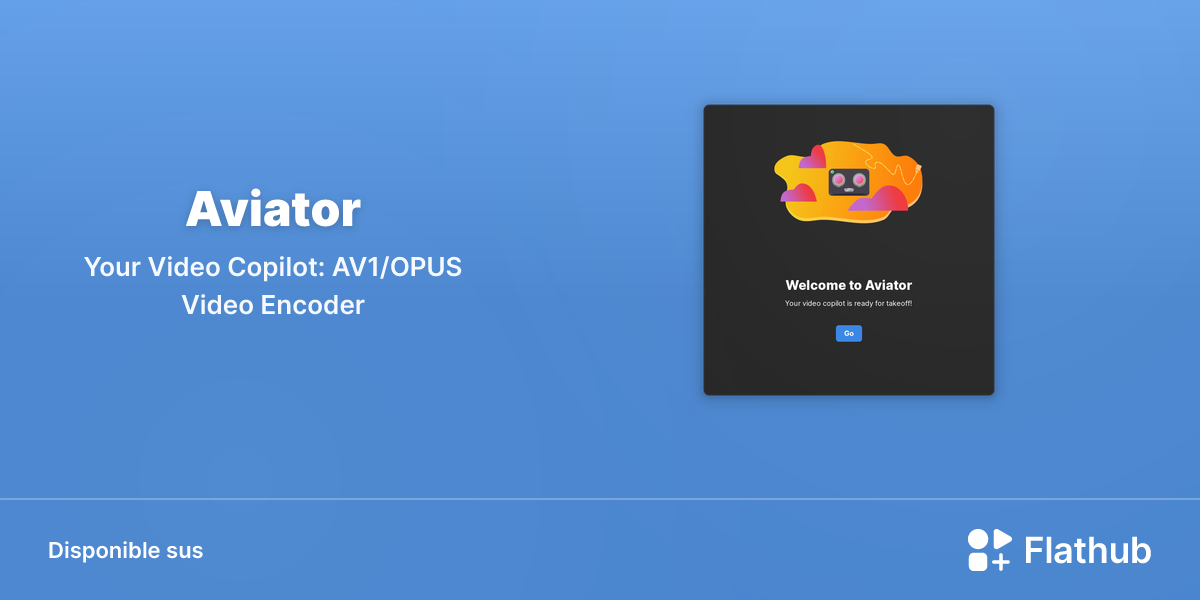 Installar Aviator sus Linux | Flathub