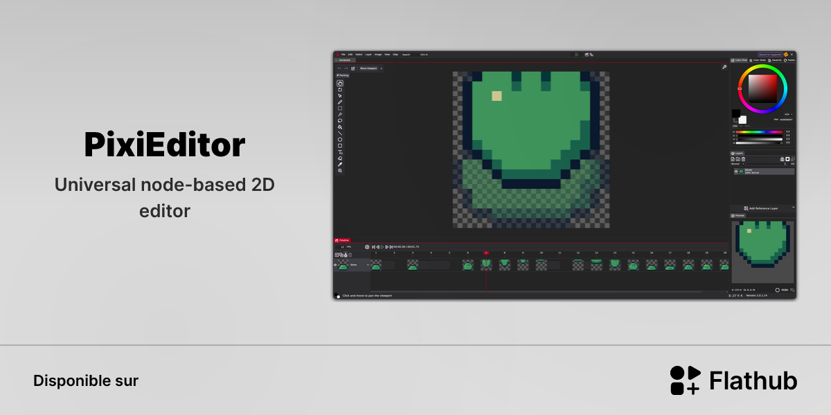 Installer PixiEditor sur Linux | Flathub
