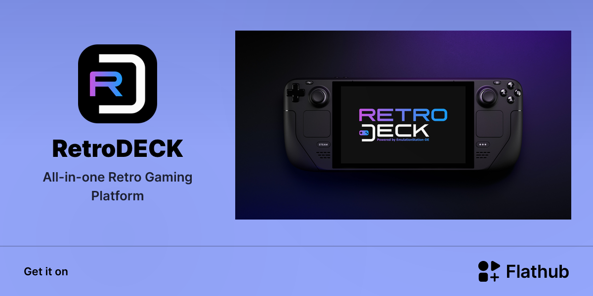 Install RetroDECK on Linux | Flathub