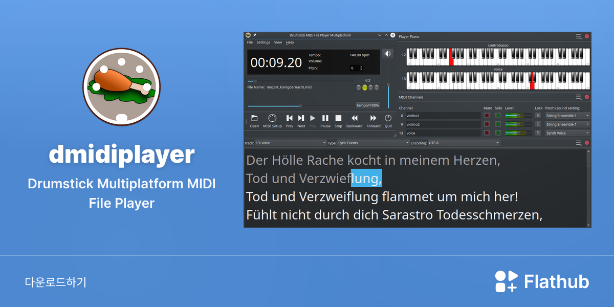 Install dmidiplayer on Linux | Flathub