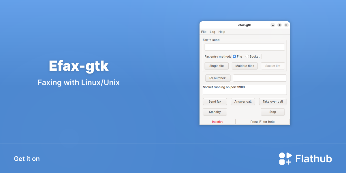 Install Efax-gtk on Linux | Flathub