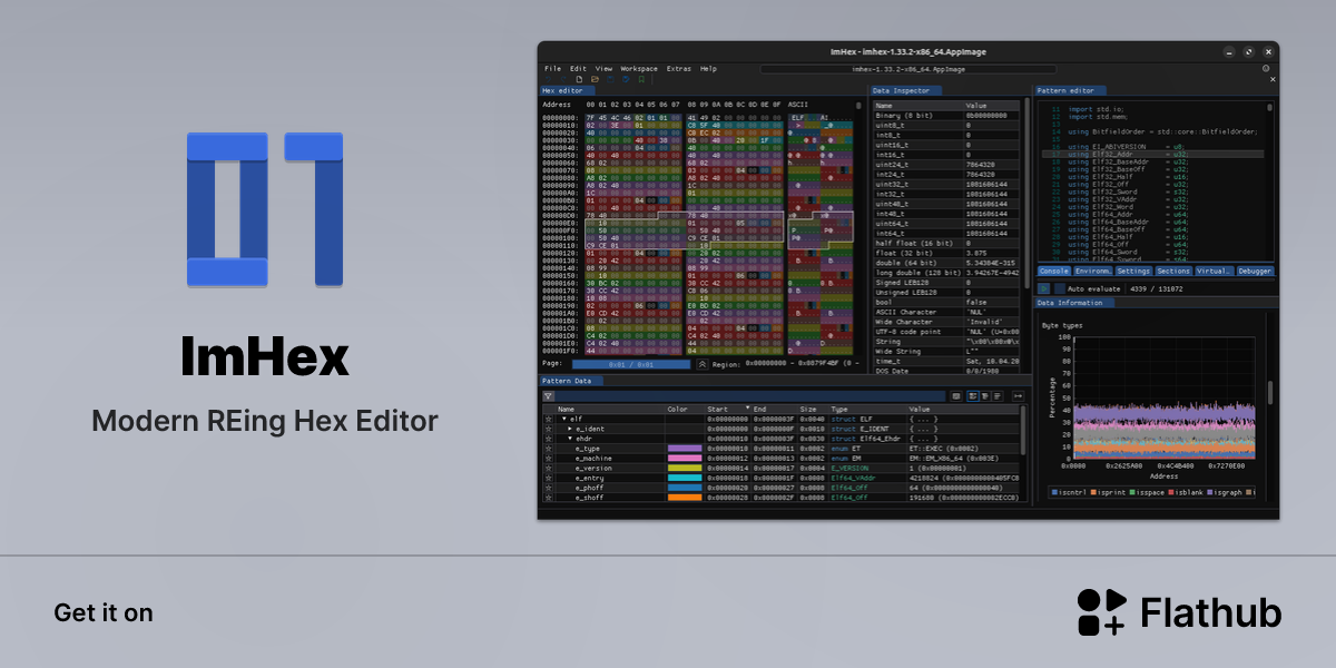 Install ImHex on Linux | Flathub