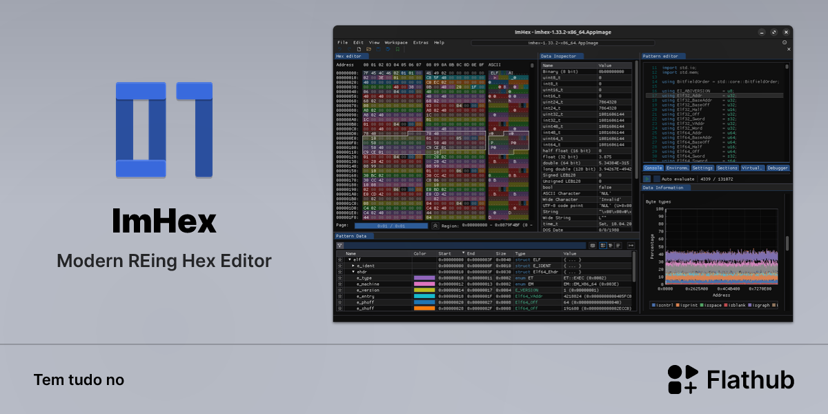 Instalar ImHex no Linux | Flathub