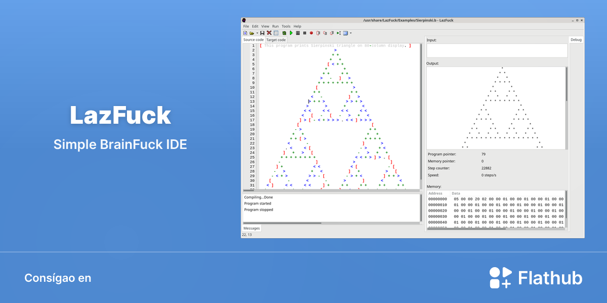 Install LazFuck on Linux | Flathub