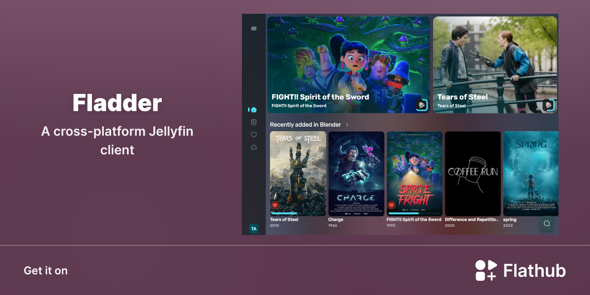 Install Fladder on Linux | Flathub