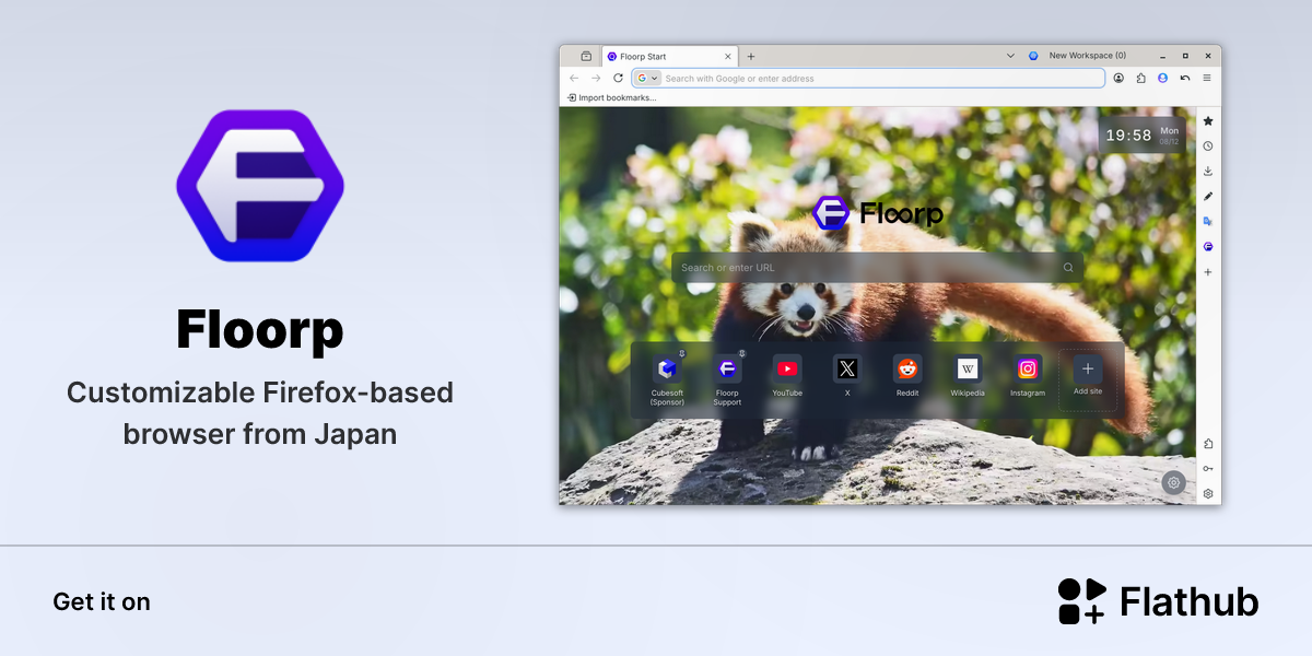 Install Floorp on Linux | Flathub