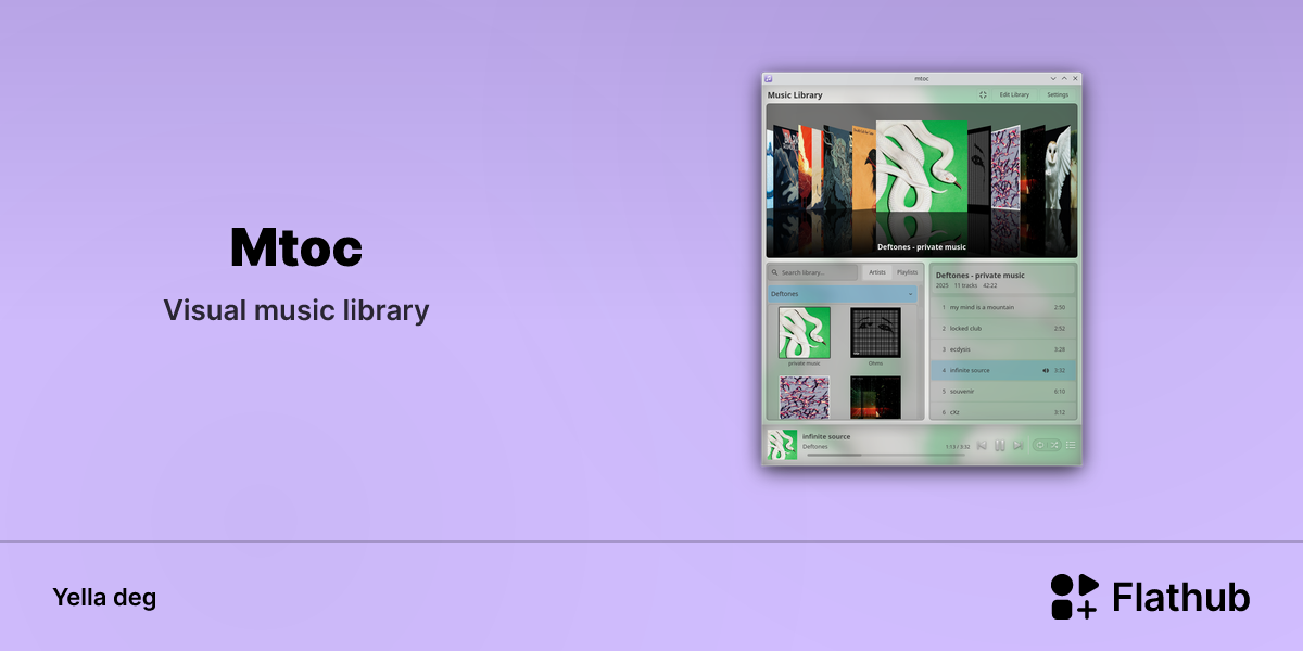 Asebded n Mtoc ɣef Linux | Flathub