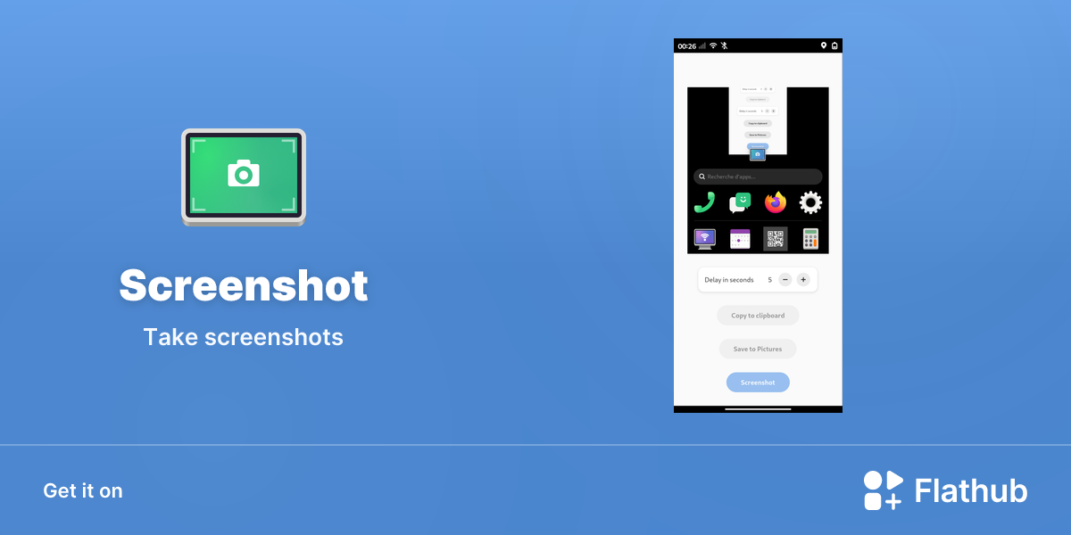 Install Screenshot on Linux | Flathub