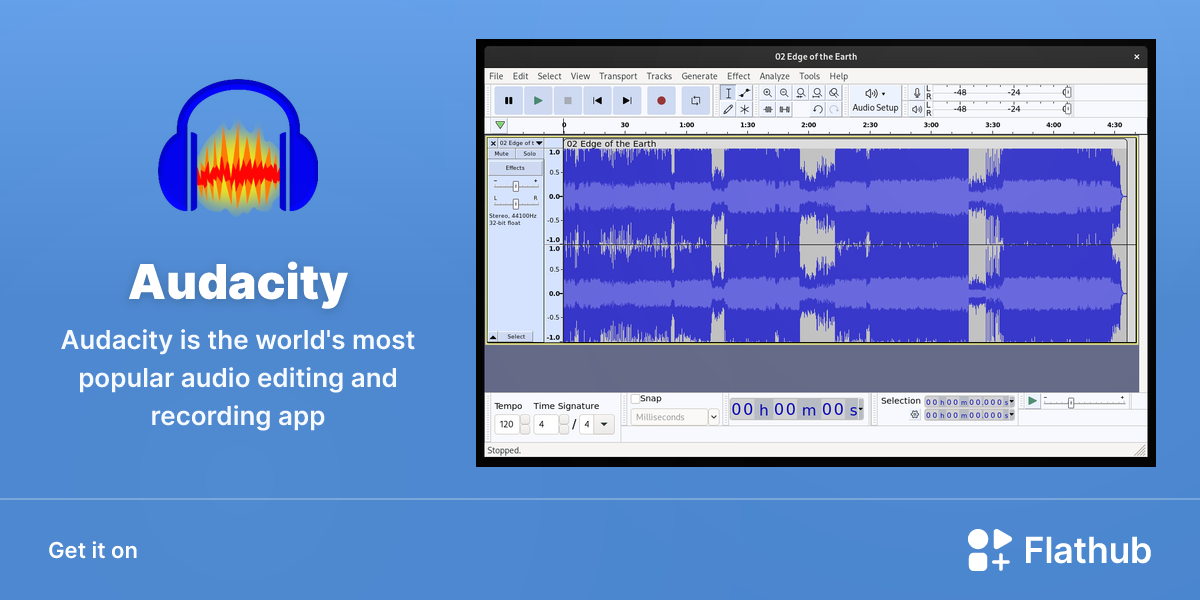 Install Audacity on Linux | Flathub