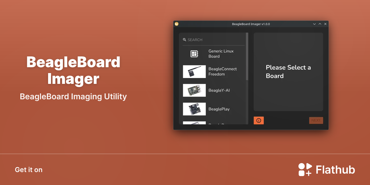 Install BeagleBoard Imager on Linux | Flathub
