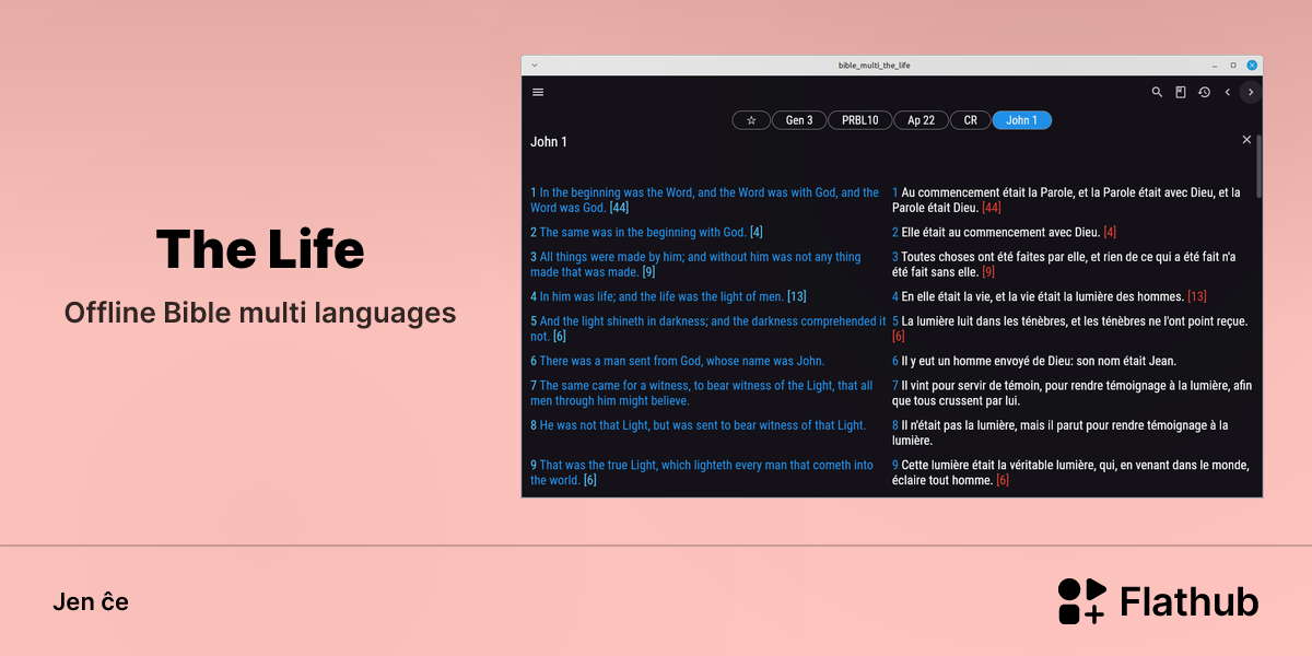 Instali The Life sur Linux | Flathub