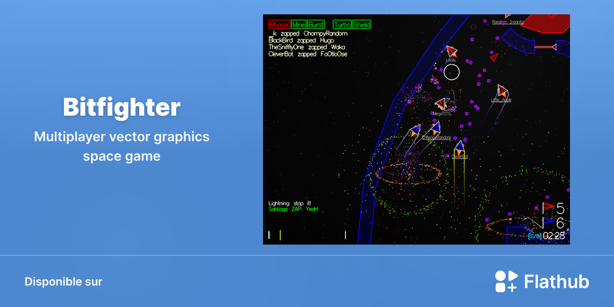 Installer Bitfighter sur Linux | Flathub