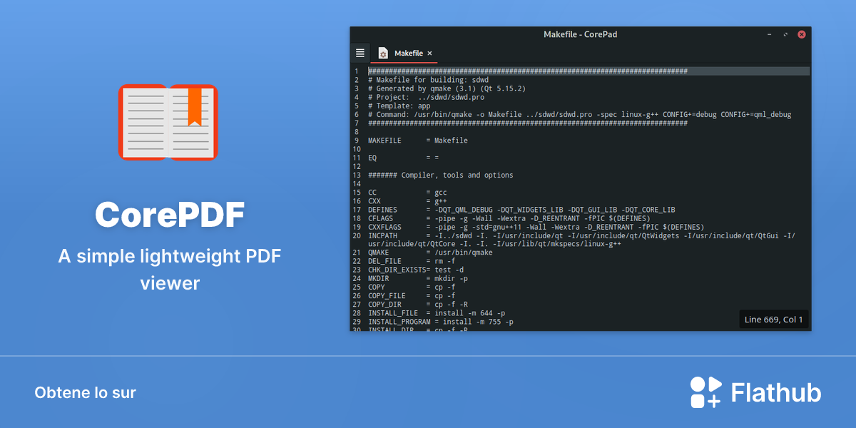 Installar CorePDF sur Linux | Flathub
