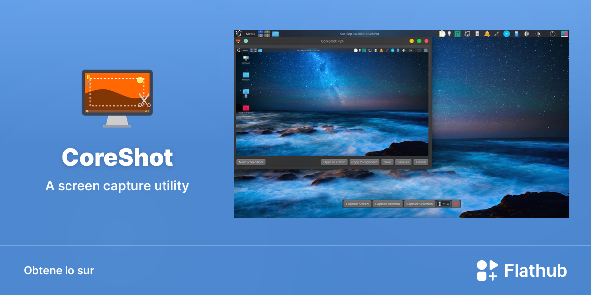 Installar CoreShot sur Linux | Flathub