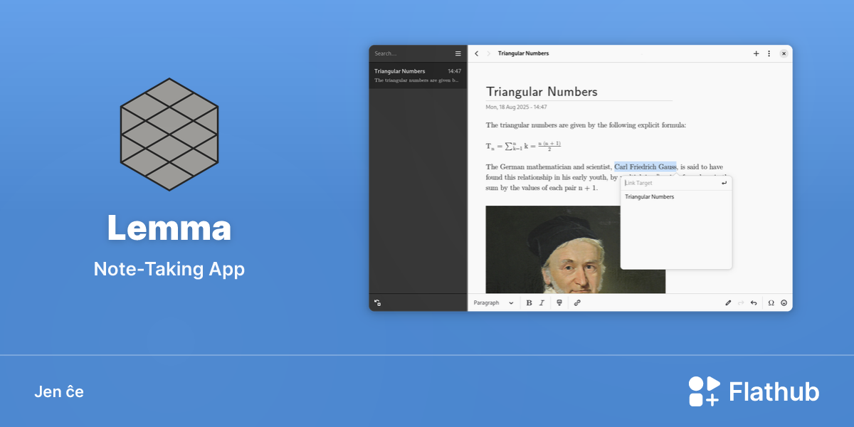 Instali Lemma sur Linux | Flathub