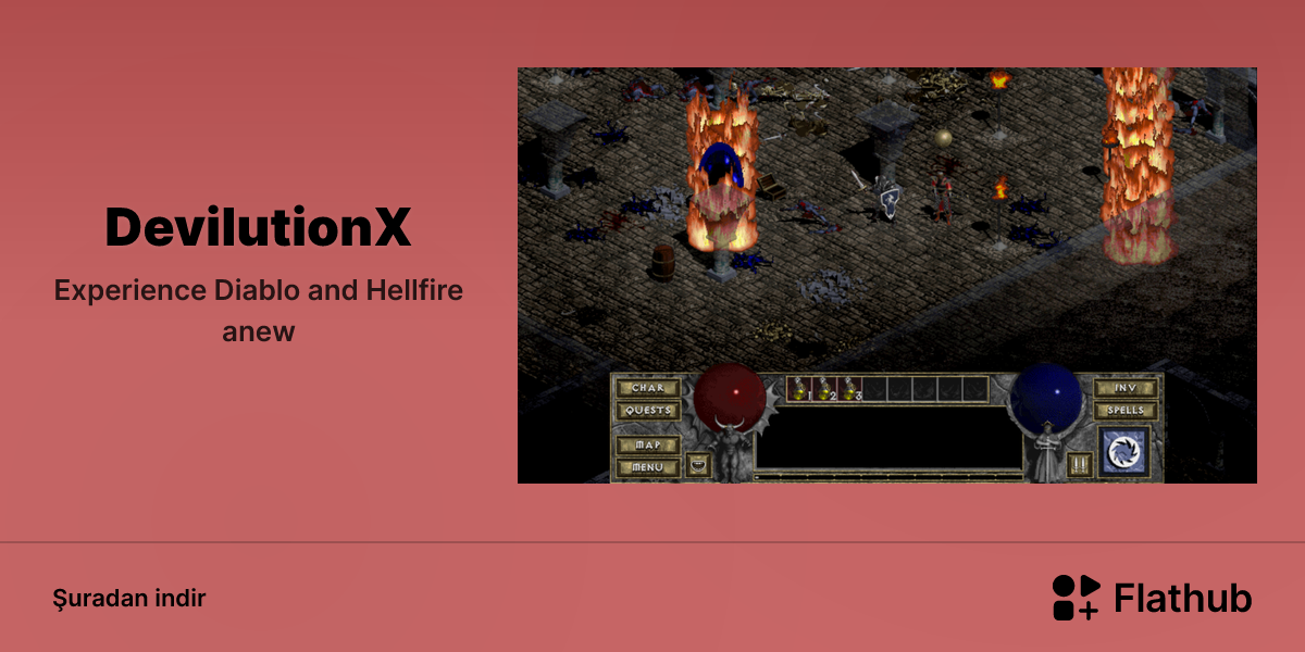 DevilutionX uygulamasını Linux'ta kur | Flathub