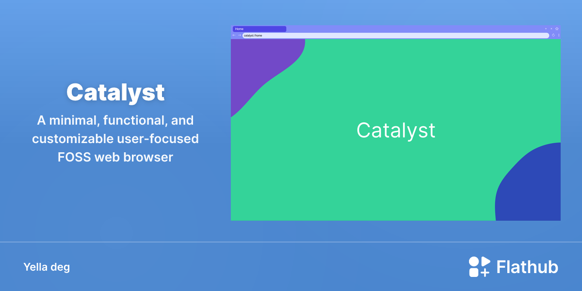 Asebded n Catalyst ɣef Linux | Flathub