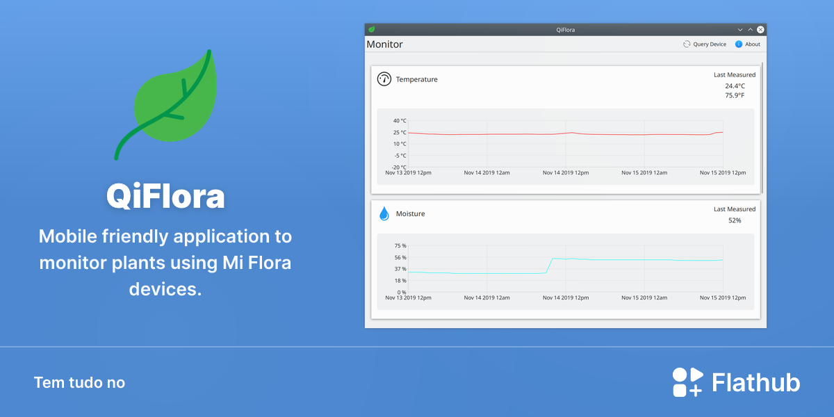 Instalar QiFlora no Linux | Flathub