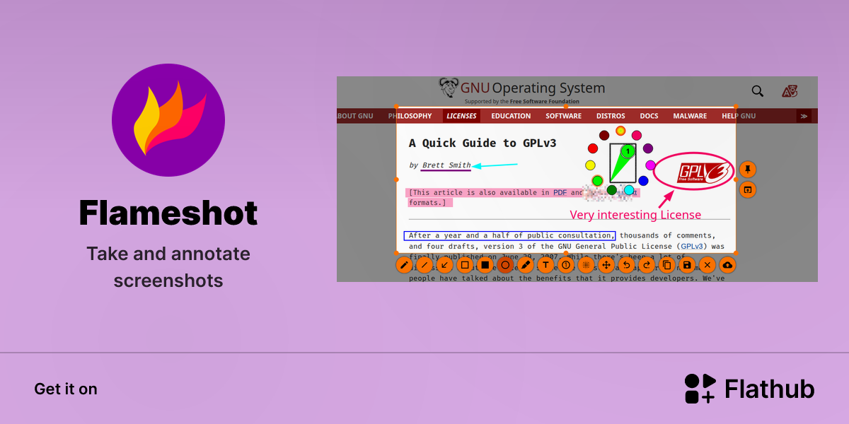 Install Flameshot on Linux | Flathub