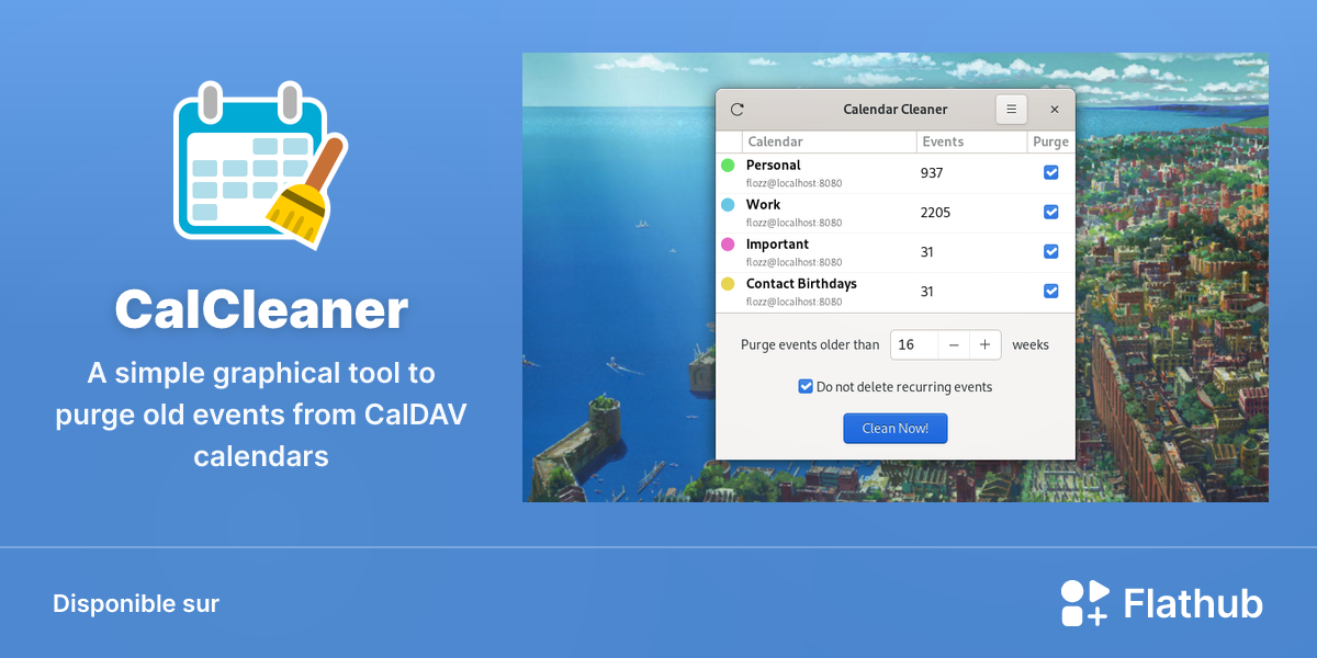 Installer CalCleaner sur Linux | Flathub