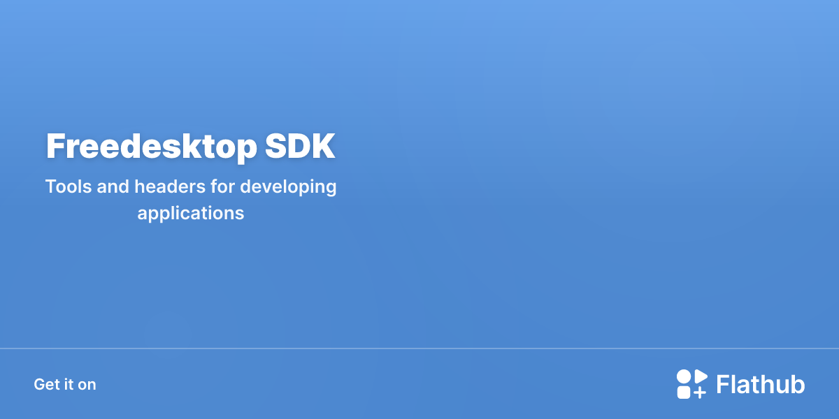 Install Freedesktop SDK on Linux | Flathub