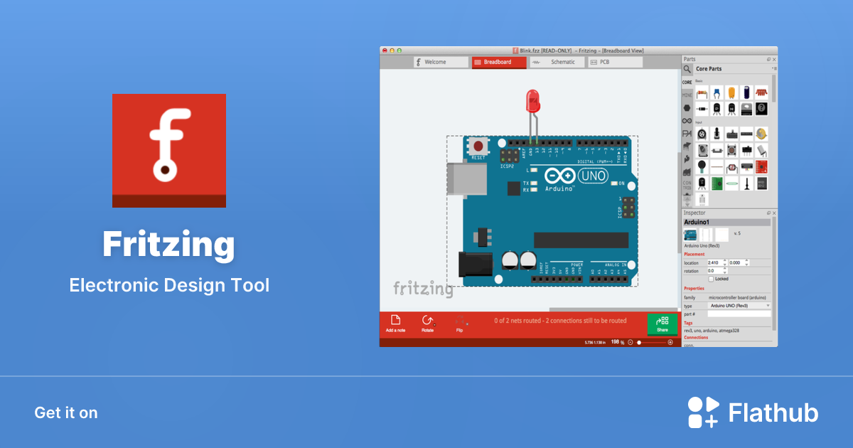 Install Fritzing on Linux | Flathub